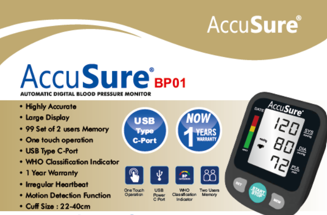 AccuSure BP01