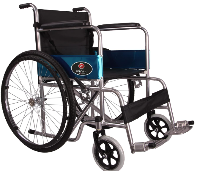 Hero Eco Mediva MHL-1009 SILVER Manual Wheelchair