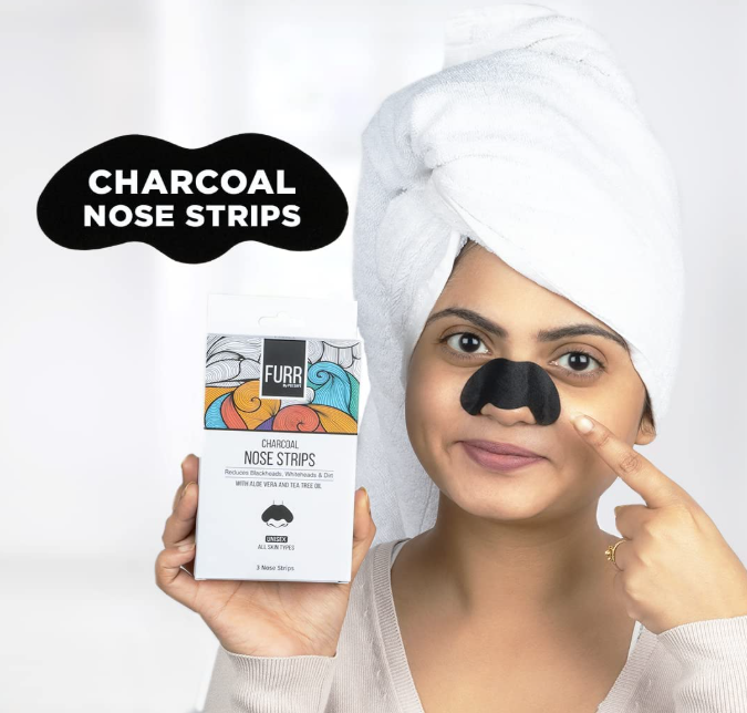 Blackhead Remover Bamboo Charcoal Nose Strips