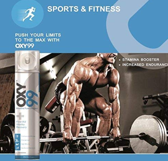 OXY99 Portable Oxygen Can - 2 Pack (12 Ltr)