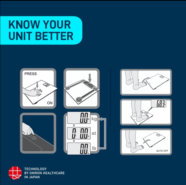 Omron HN 289 Digital Weighing Scale