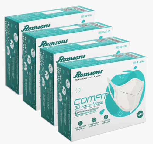 Romsons Comfit 3D Non-Woven Face Mask