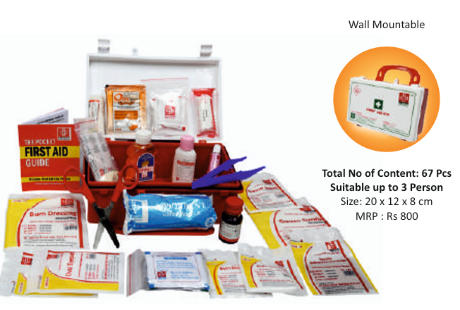 ST JOHNS First Aid Kit Model SJ P5 (Workspace Kit - Small)
