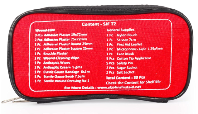 ST JOHNS First Aid Kit Model SJ T2