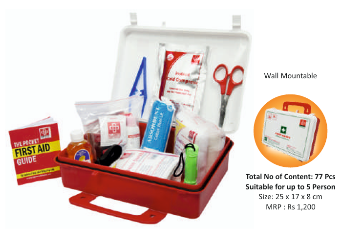 ST JOHNS First Aid Kit Model SJF P4