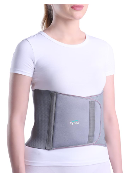 TYNOR Abdominal Support 9"/23cm, Grey