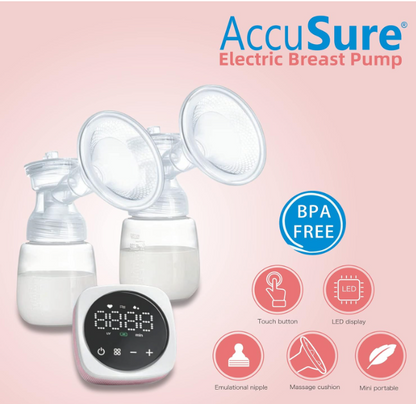 AccuSure Double Electric Breast Pump