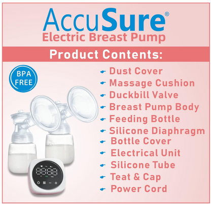 AccuSure Double Electric Breast Pump