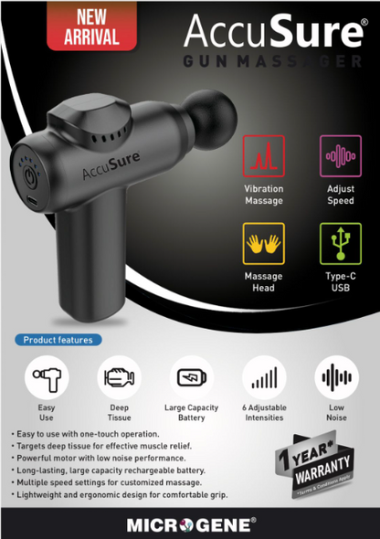 AccuSure Gun Massager