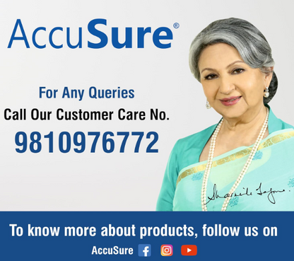 AccuSure Simple 50 Strips with AccuSure Simple Glucometer