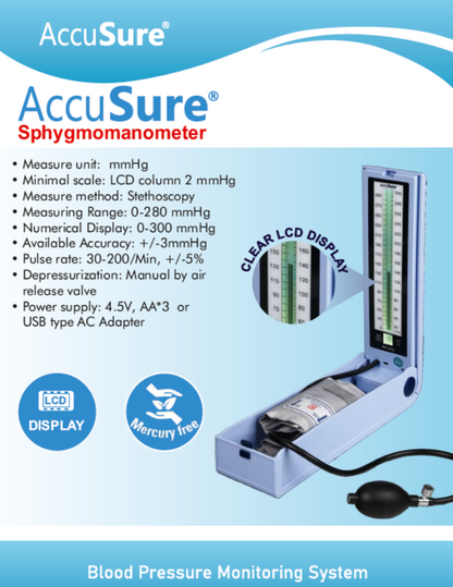 Accusure Sphygmomanometer