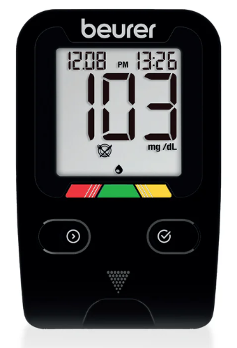 Beurer Blood Glucose Monitor GL22 with 25 Test Strips