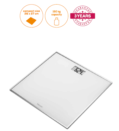 GS 120 Kompakt Glass - Personal Bathroom Scale