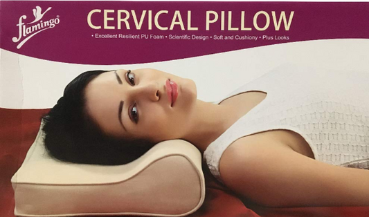 Flamingo Plastic Cervical Neck Pillow