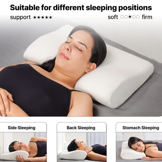 FlexiWell Premium Memory Foam Cervical Pillow