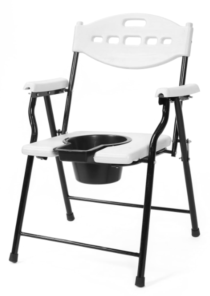 Commode Chair With Handle – Shivani Surgicals