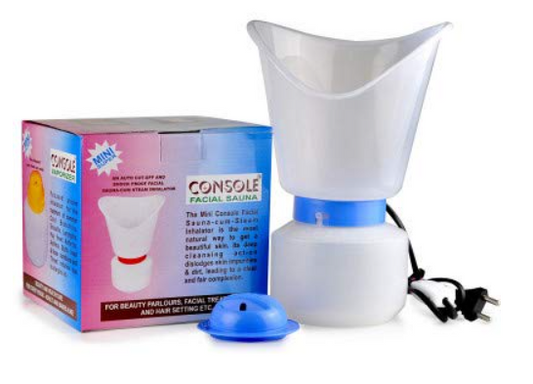 Console 2 in 1 steam inhaler Vaporizer Facial Sauna