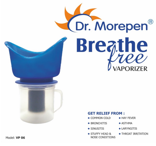 Dr. Morepen Breathe Free Vaporizer - 600 Ml, Blue