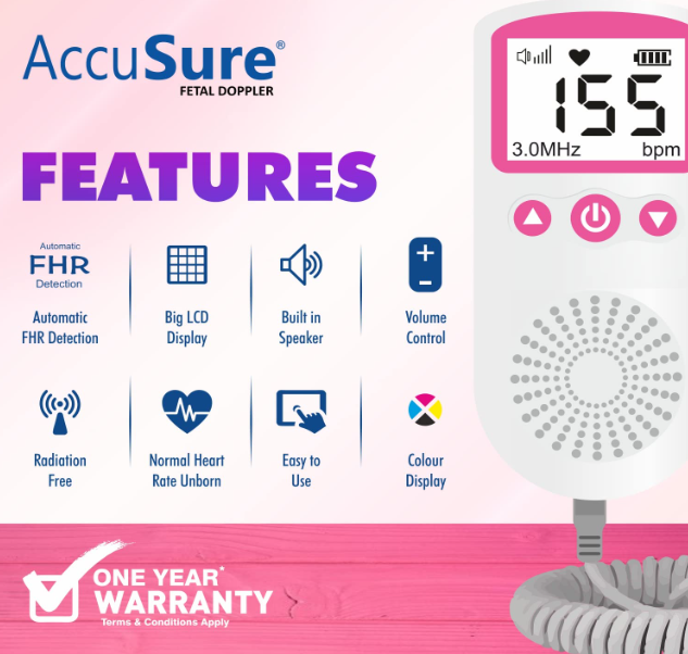 AccuSure Fetal Doppler