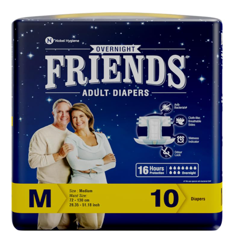 Friends Overnight Diapers