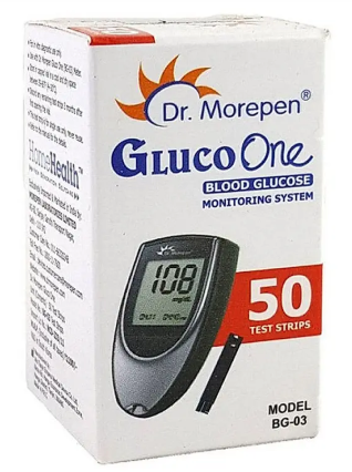 Dr. Morepen Gluco One Strips, Pack of 50