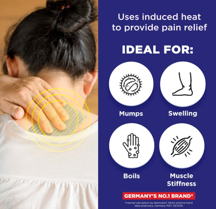 LION BELLADONNA PAIN RELIEF PLASTER 10PCS