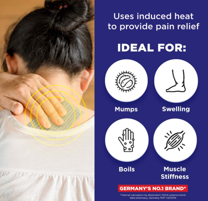 LION BELLADONNA PAIN RELIEF PLASTER 10PCS