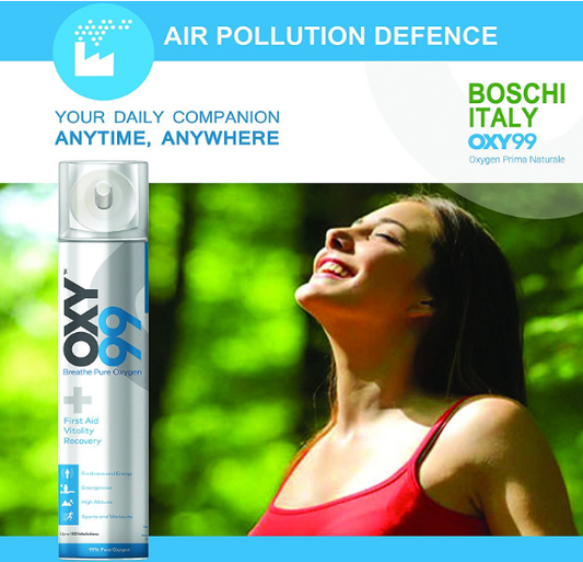 OXY99 Portable Oxygen Can - 2 Pack (12 Ltr)