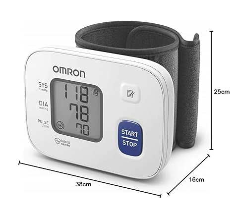 Omron HEM 6161 Fully Automatic Wrist Blood Pressure Monitor