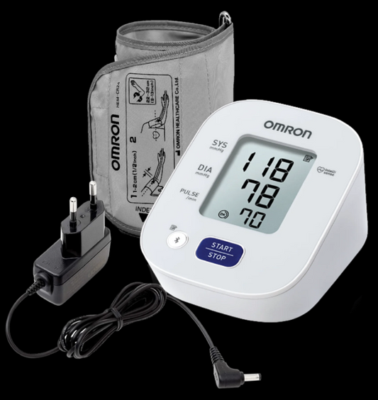 Omron 7143T1A Automatic Blood Pressure Monitor (White and Blue)
