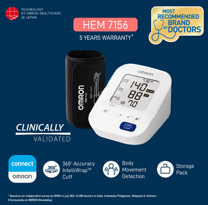 Omron 7156 Automatic Blood Pressure Monitor