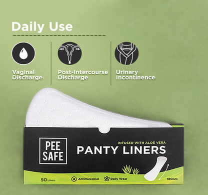 Panty Liners Aloe Vera (Pack of 50 Liners)