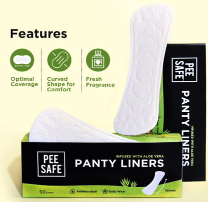 Panty Liners Aloe Vera (Pack of 50 Liners)