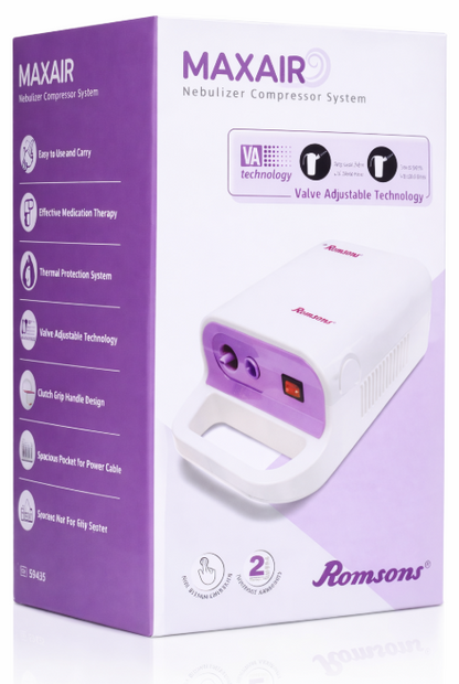 Romsons MAXAIR Compressor Nebulizer for Kids and Adults